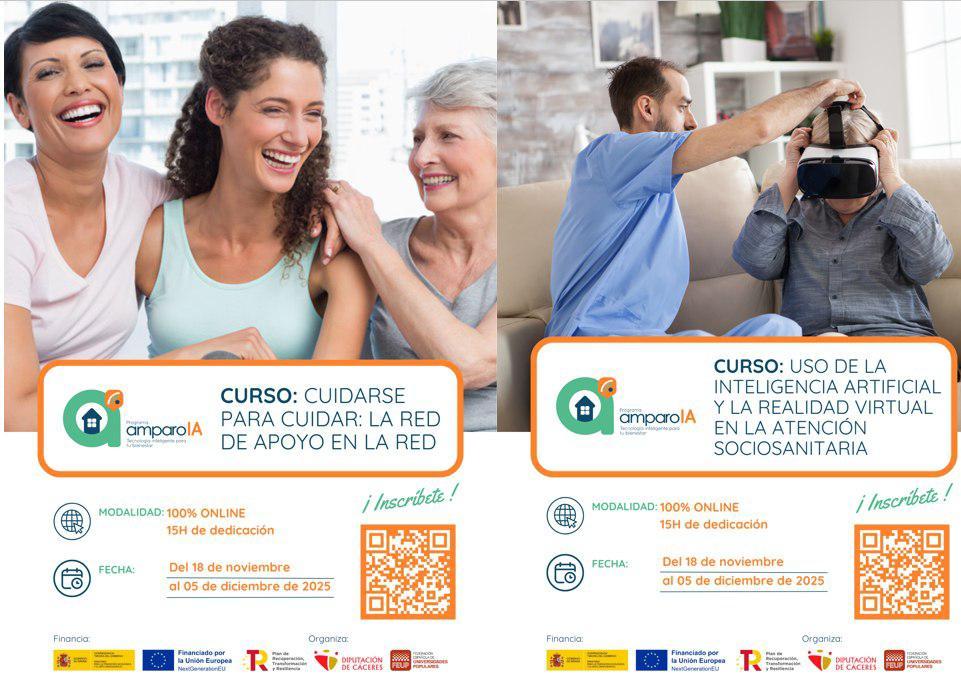 Imagen Cursos online del Programa AMPARO IA