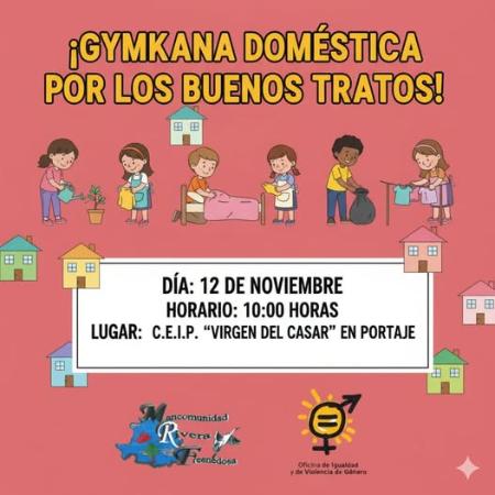 Imagen 12 de Noviembre - Gymkana doméstica por los buenos tratos