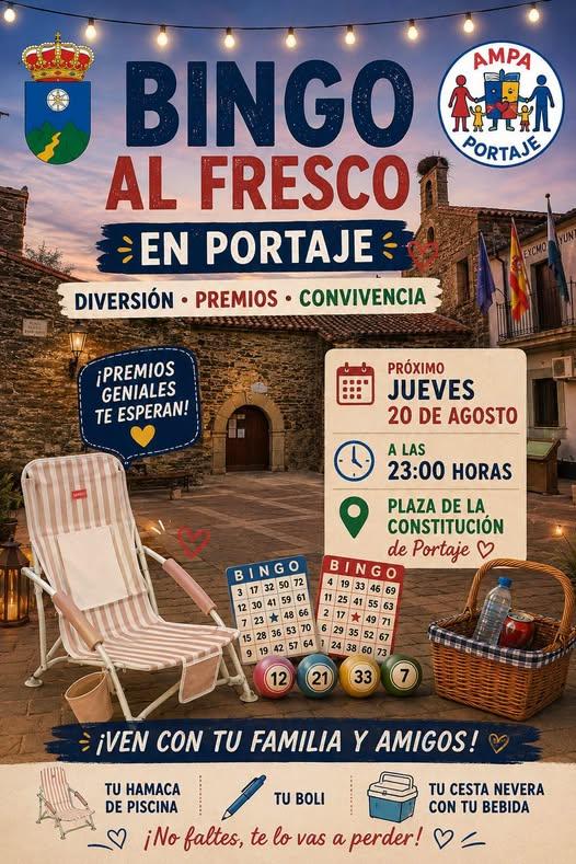 Imagen 20 de Agosto - Bingo al freso