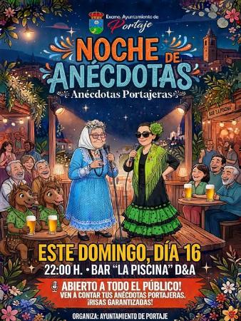 Imagen 16 de Agosto - NOCHE DE ANECDOTAS Portajeras